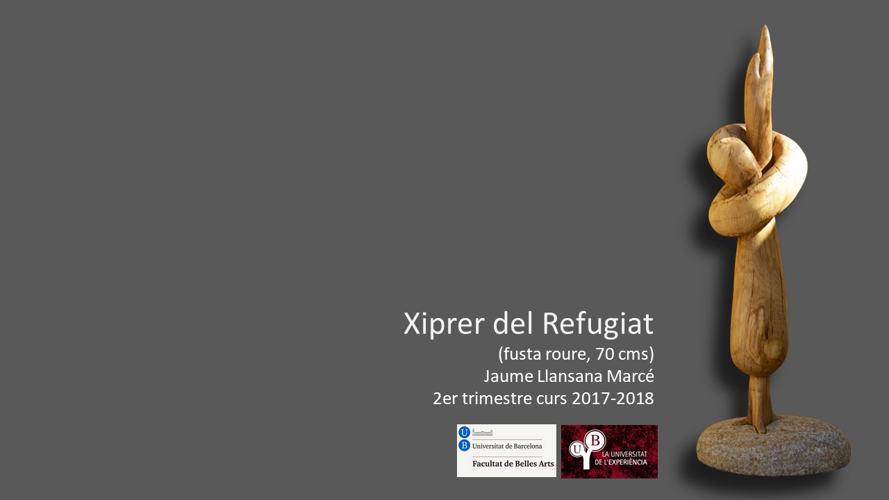 'Xiprer del Refugiat' by Jaume Llansana